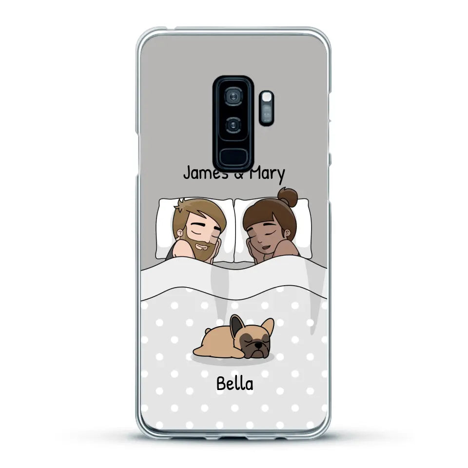 Cuddles with pets - Personalized Phone Case