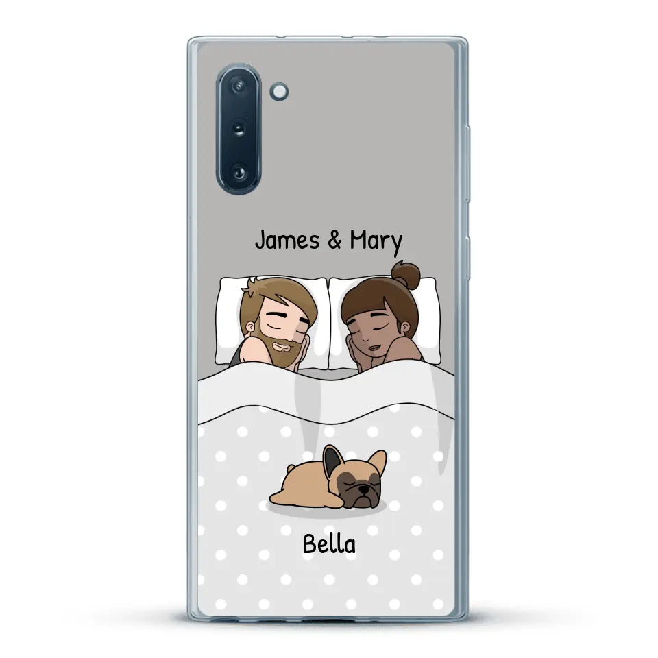 Cuddles with pets - Personalized Phone Case