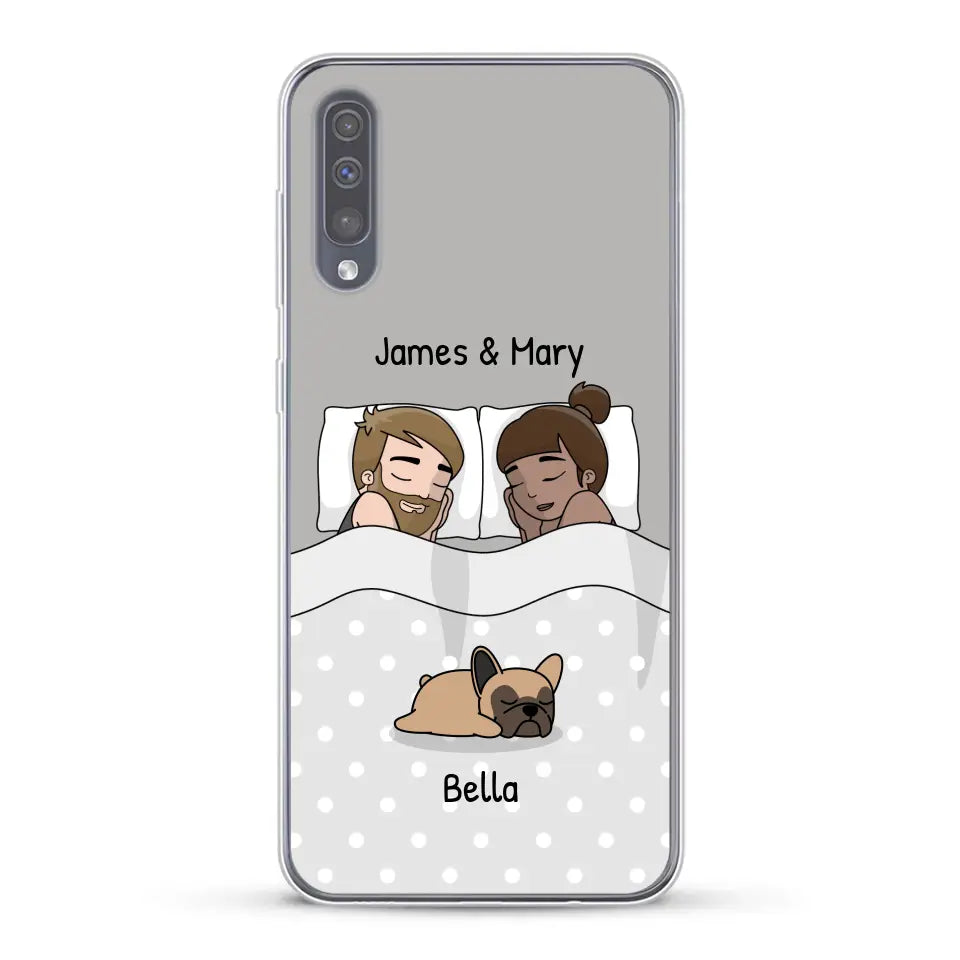 Cuddles with pets - Personalized Phone Case