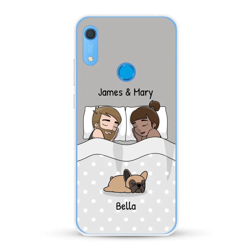 Cuddles with pets - Personalized Phone Case