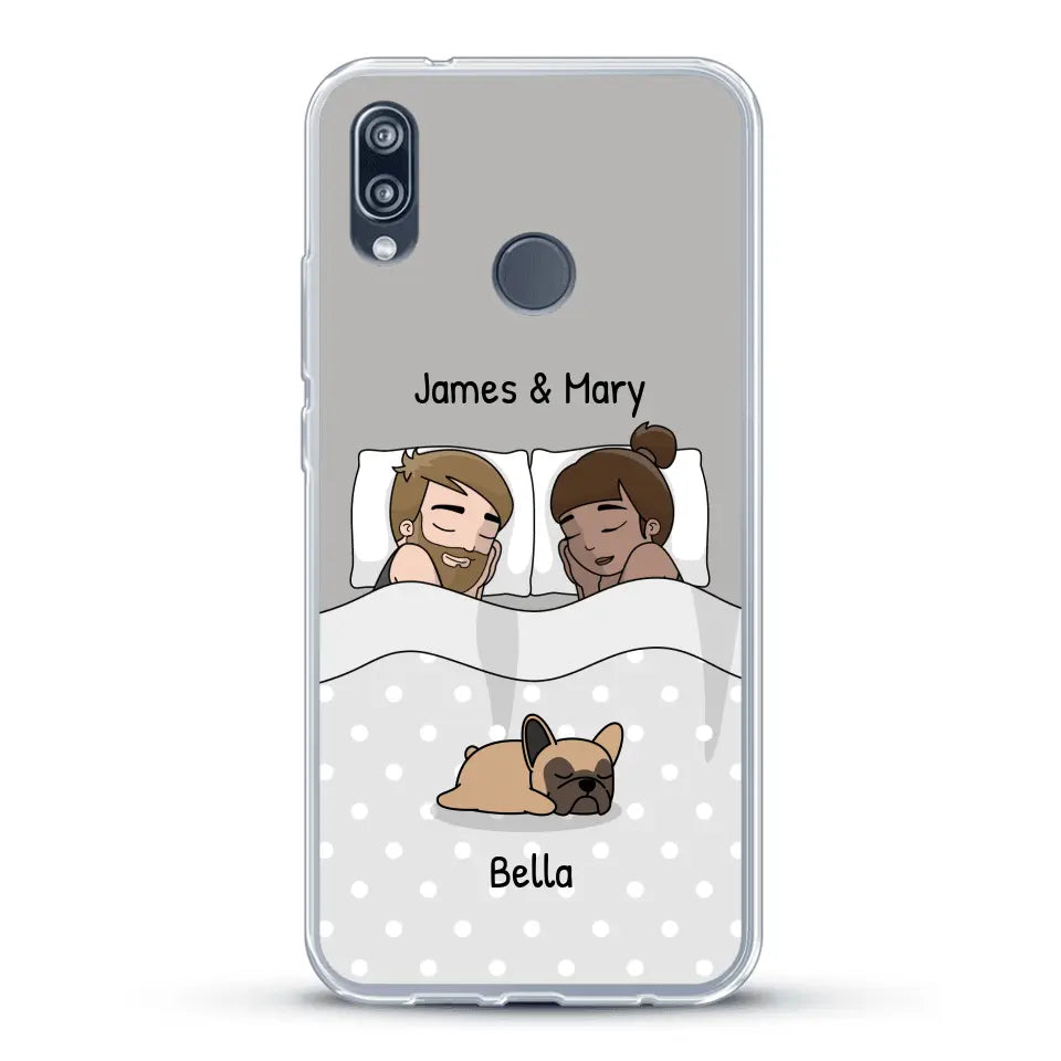 Cuddles with pets - Personalized Phone Case