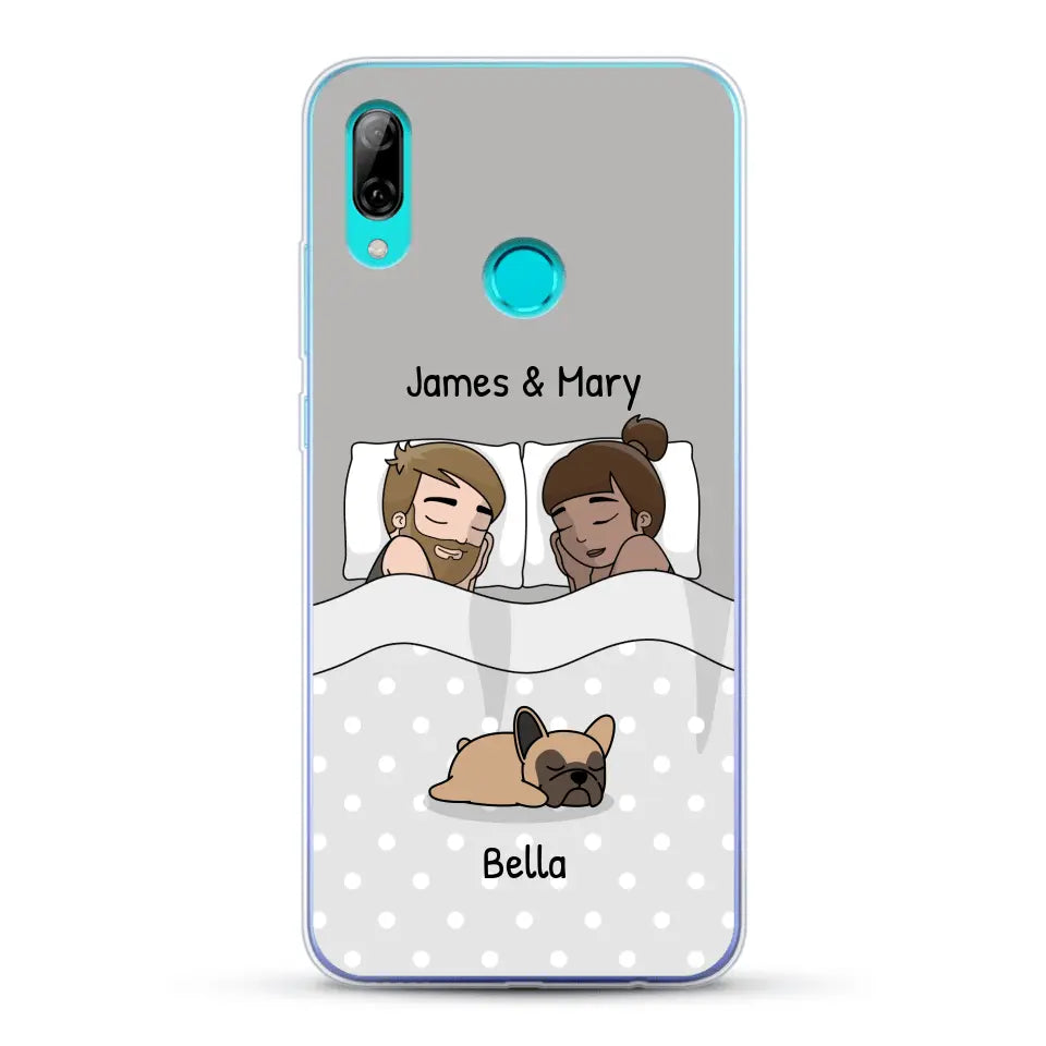 Cuddles with pets - Personalized Phone Case