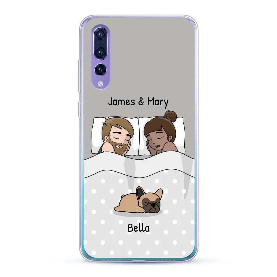 Cuddles with pets - Personalized Phone Case