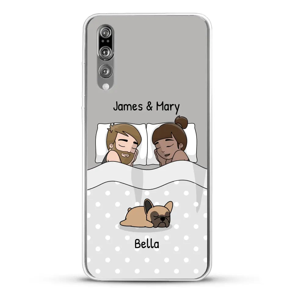 Cuddles with pets - Personalized Phone Case