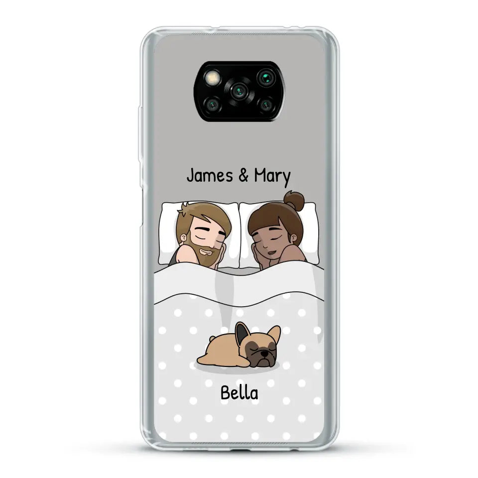 Cuddles with pets - Personalized Phone Case