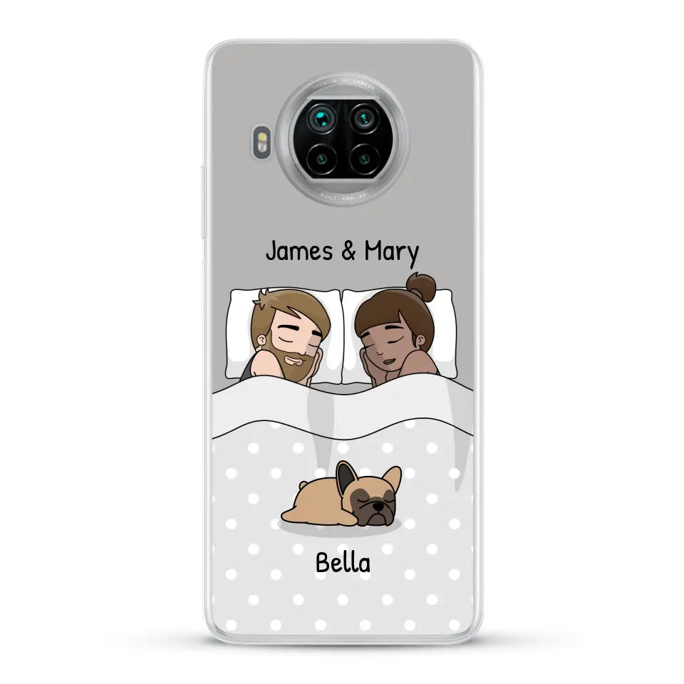 Cuddles with pets - Personalized Phone Case