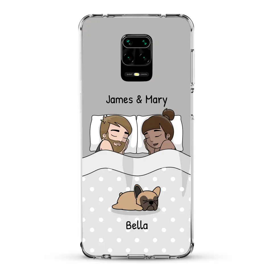 Cuddles with pets - Personalized Phone Case