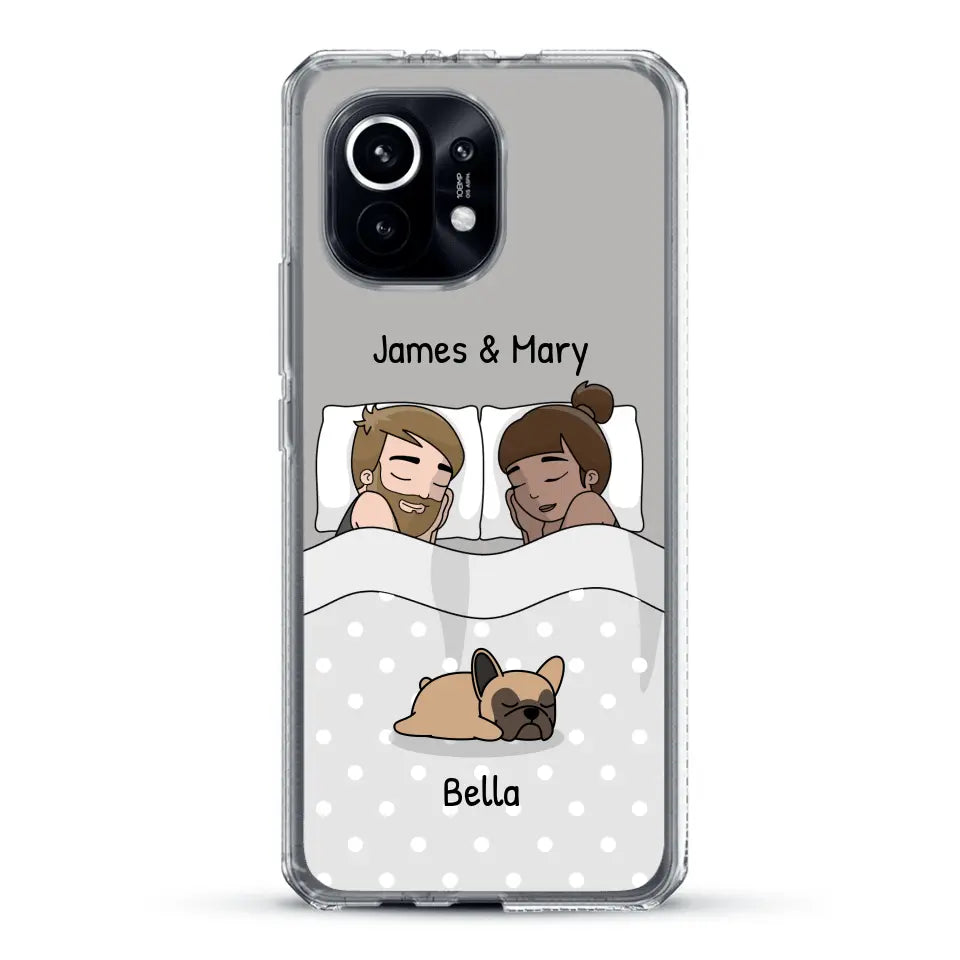 Cuddles with pets - Personalized Phone Case