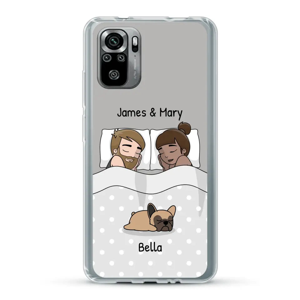 Cuddles with pets - Personalized Phone Case