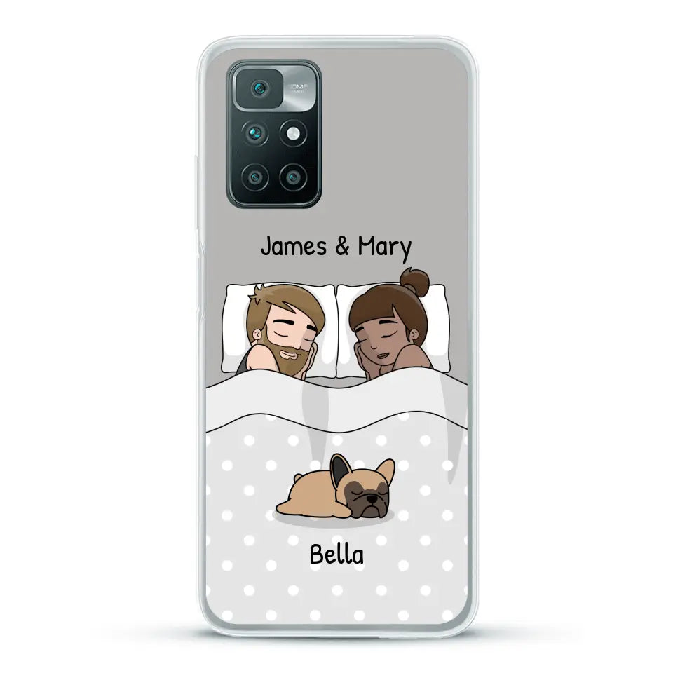 Cuddles with pets - Personalized Phone Case