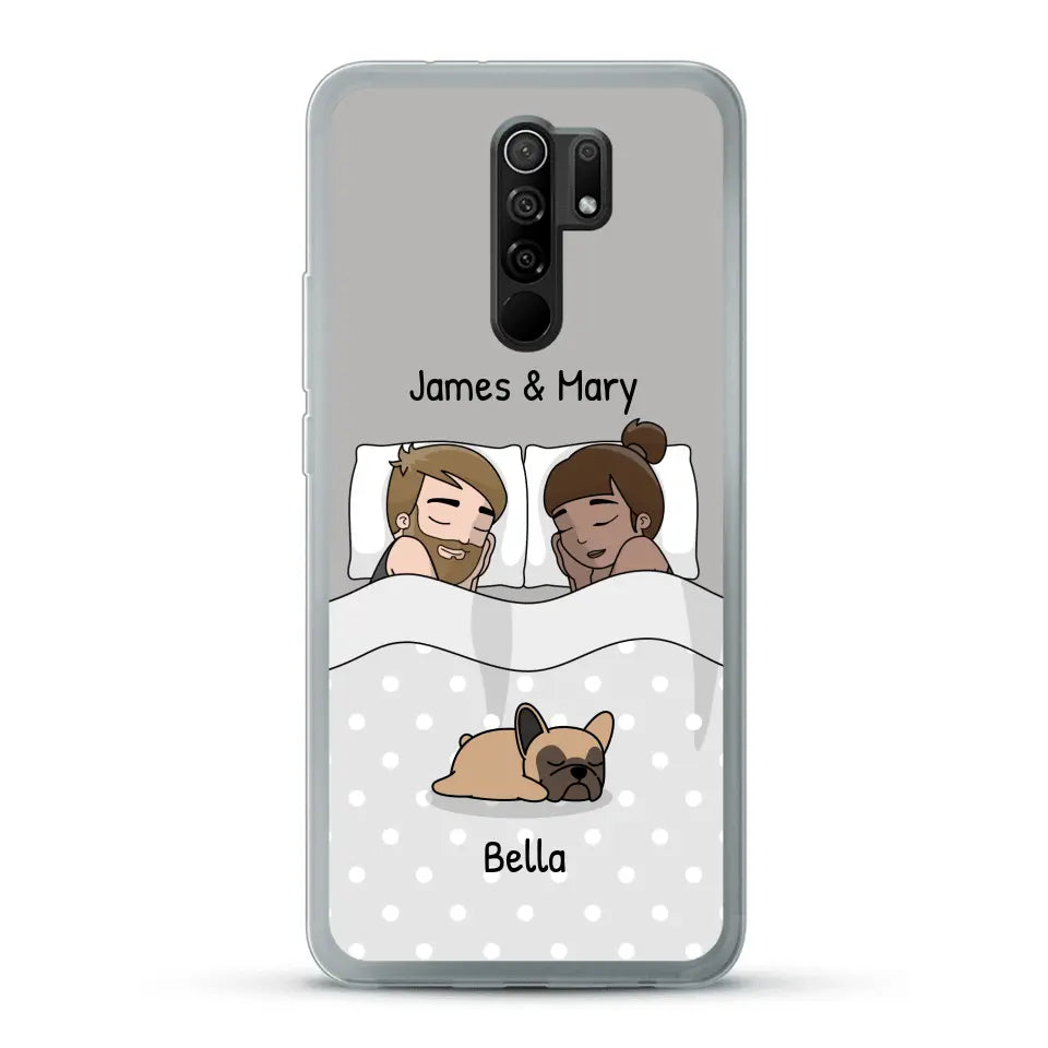 Cuddles with pets - Personalized Phone Case