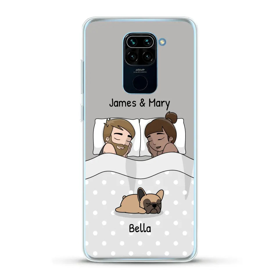 Cuddles with pets - Personalized Phone Case