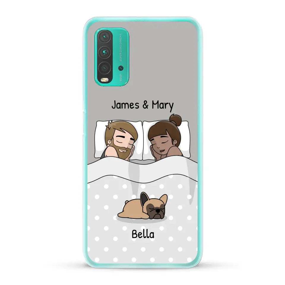 Cuddles with pets - Personalized Phone Case