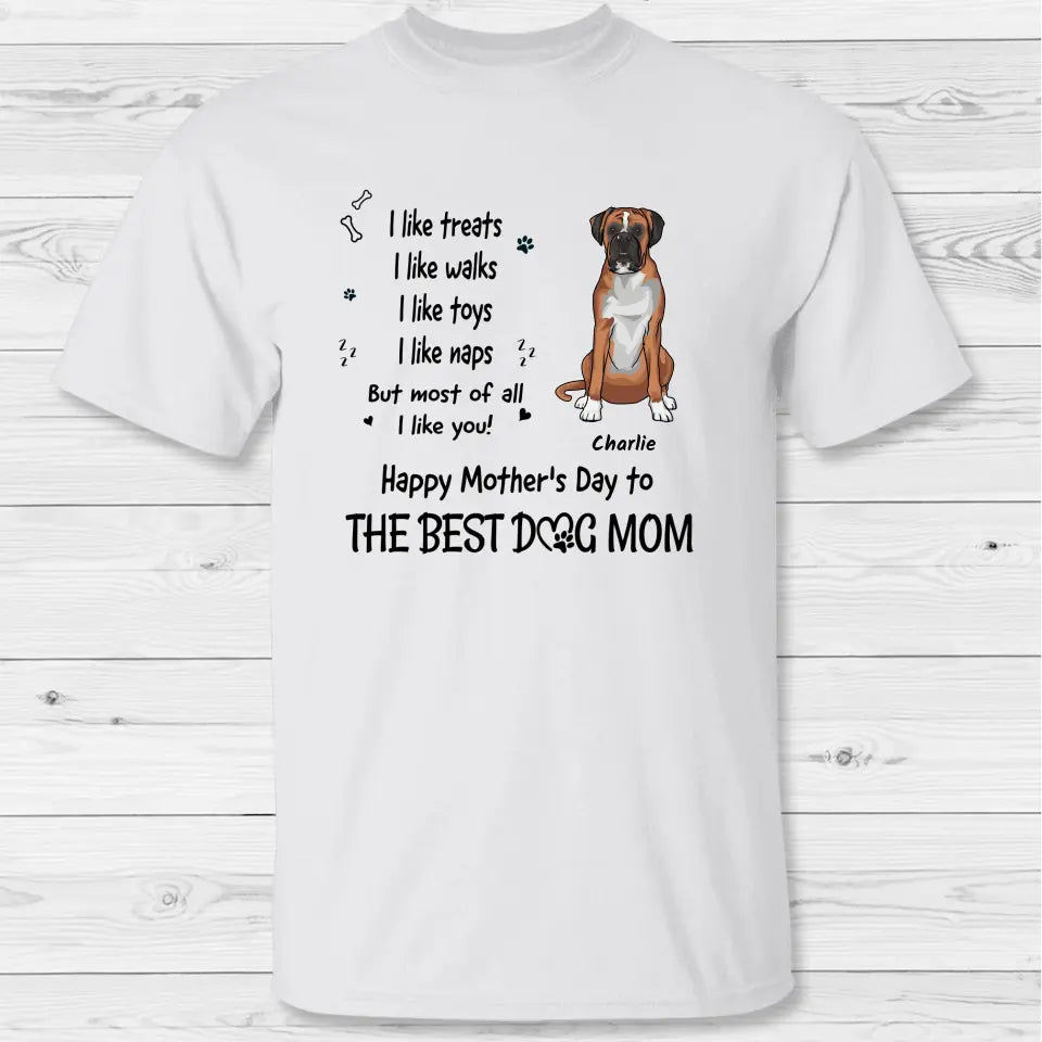 I like you the most - Personalized T-Shirt