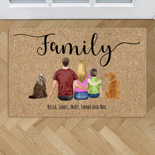 Family - Personalized Doormat