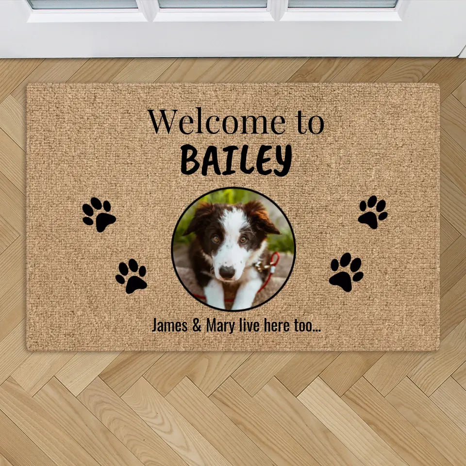 Own photo - Personalized Doormat