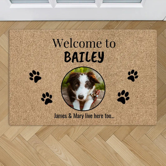 Own photo - Personalized Doormat