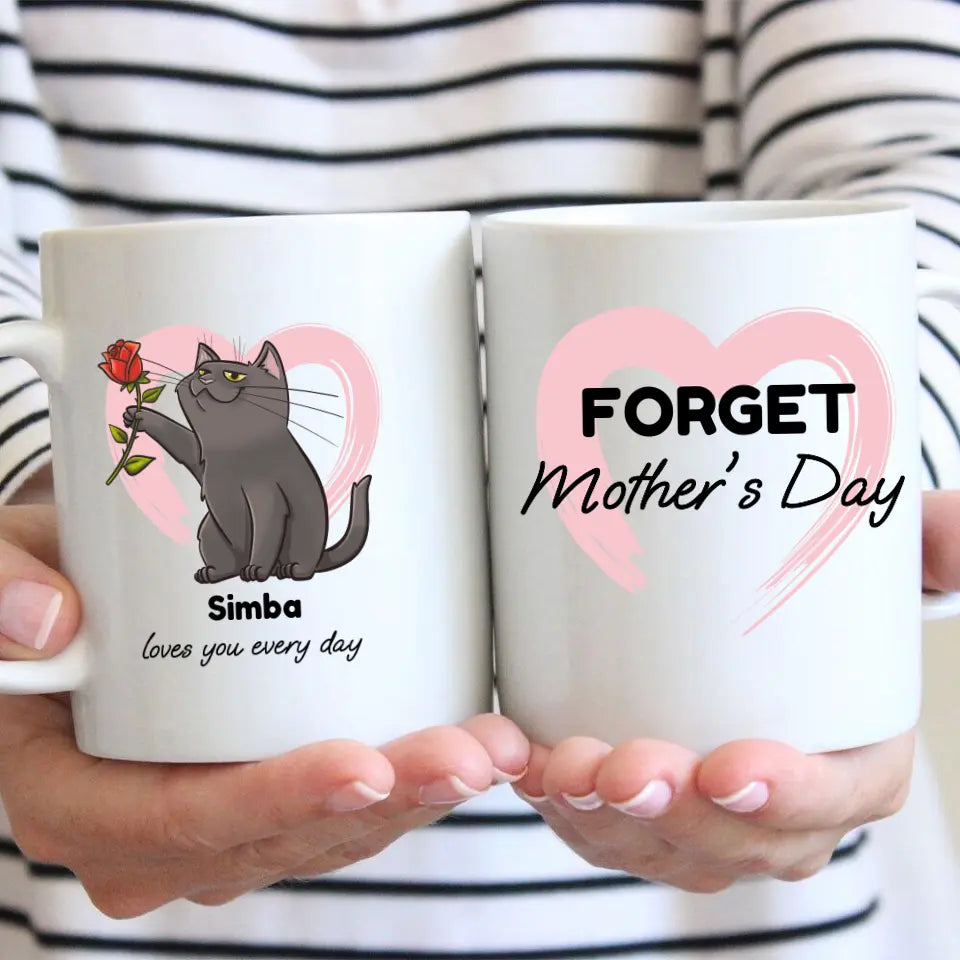 Your cat loves you - Personalized Mug