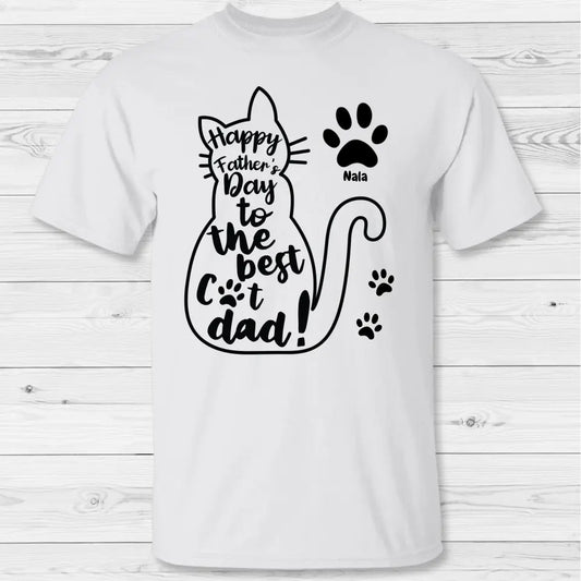 Best cat dad - Personalized T-shirt