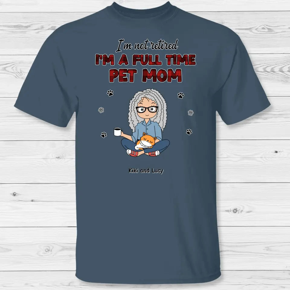 Full time pet parents - Personalized T-shirt