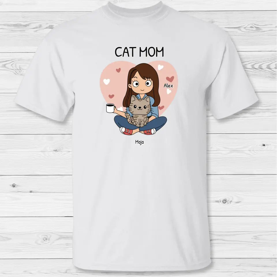 Pet parent - Personalized t-shirt (Comic style)
