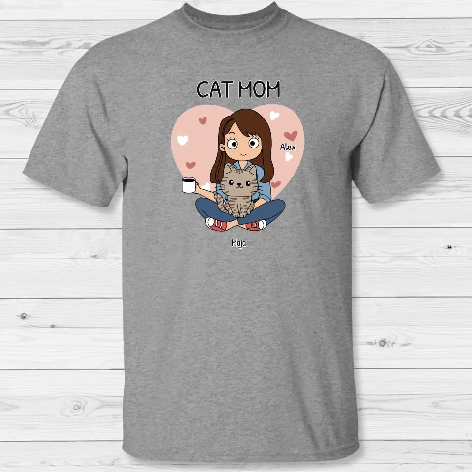 Pet parent - Personalized T-Shirt (Comic style)