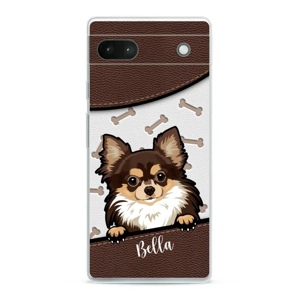 Pet leather look - Personalized Phone Case