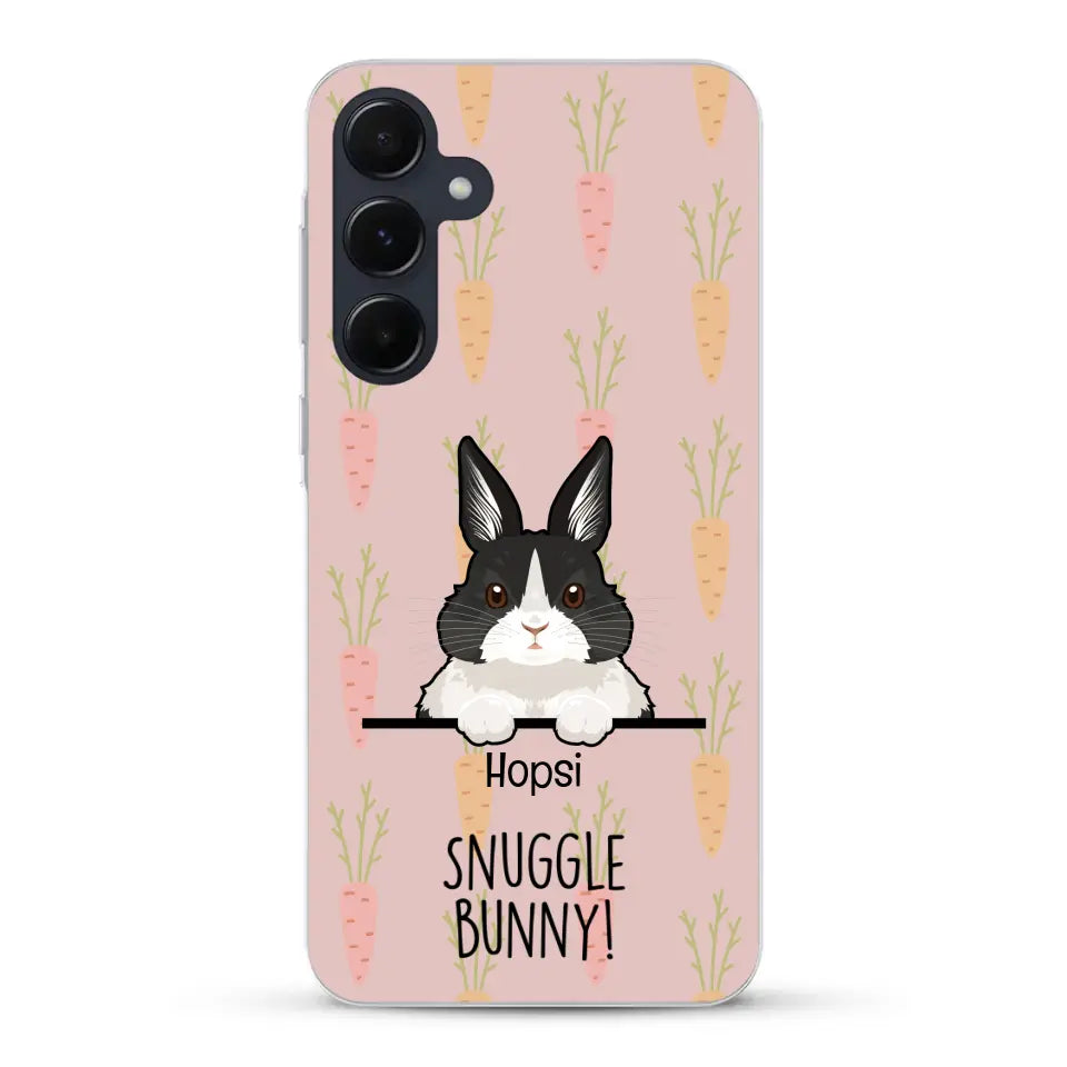 Snuggle bunny - Personalized Phone Case