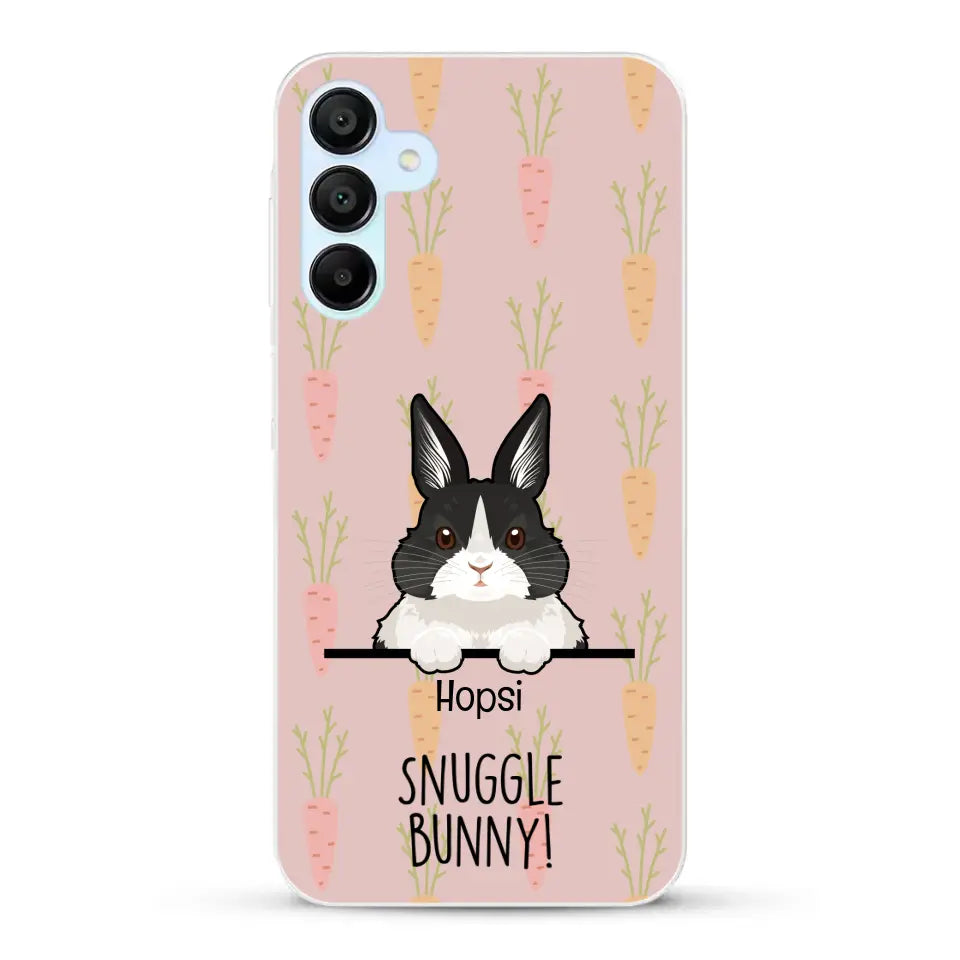 Snuggle bunny - Personalized Phone Case