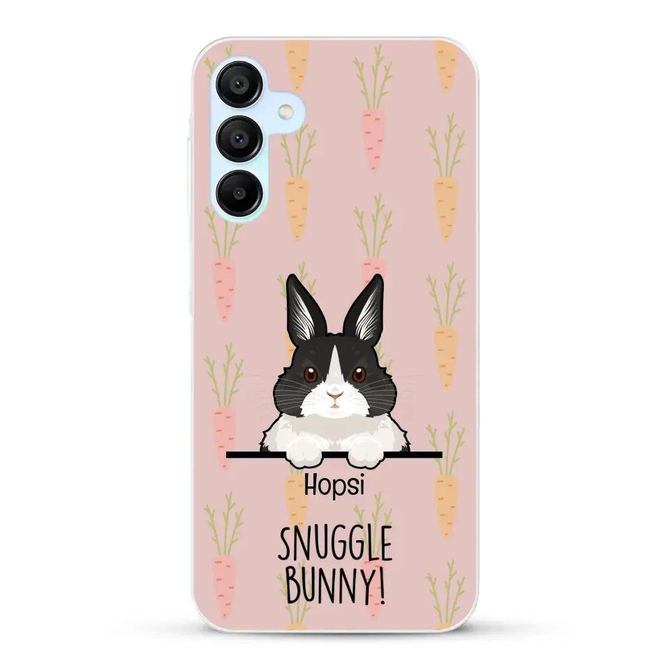 Snuggle bunny - Personalized Phone Case