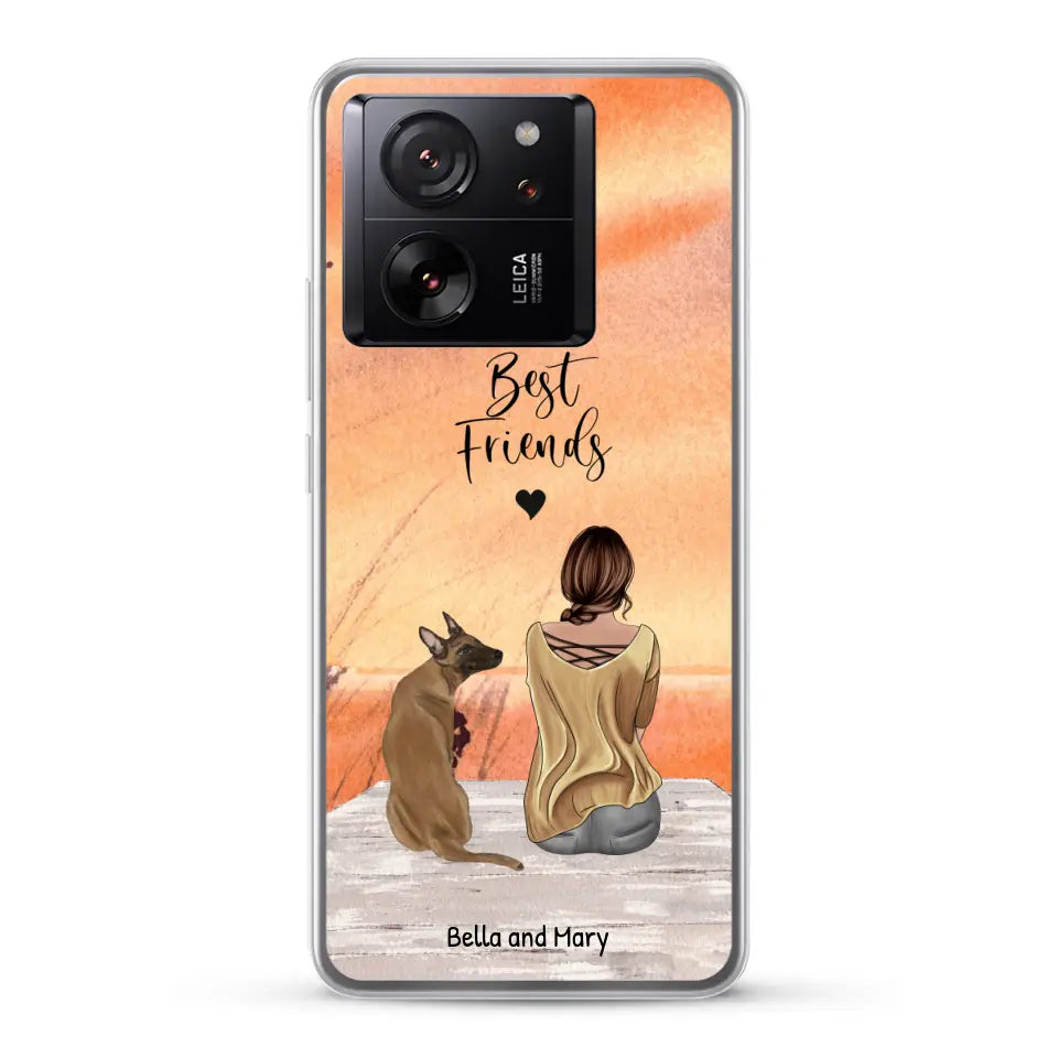 Together with my pet - Personalized Phone Case