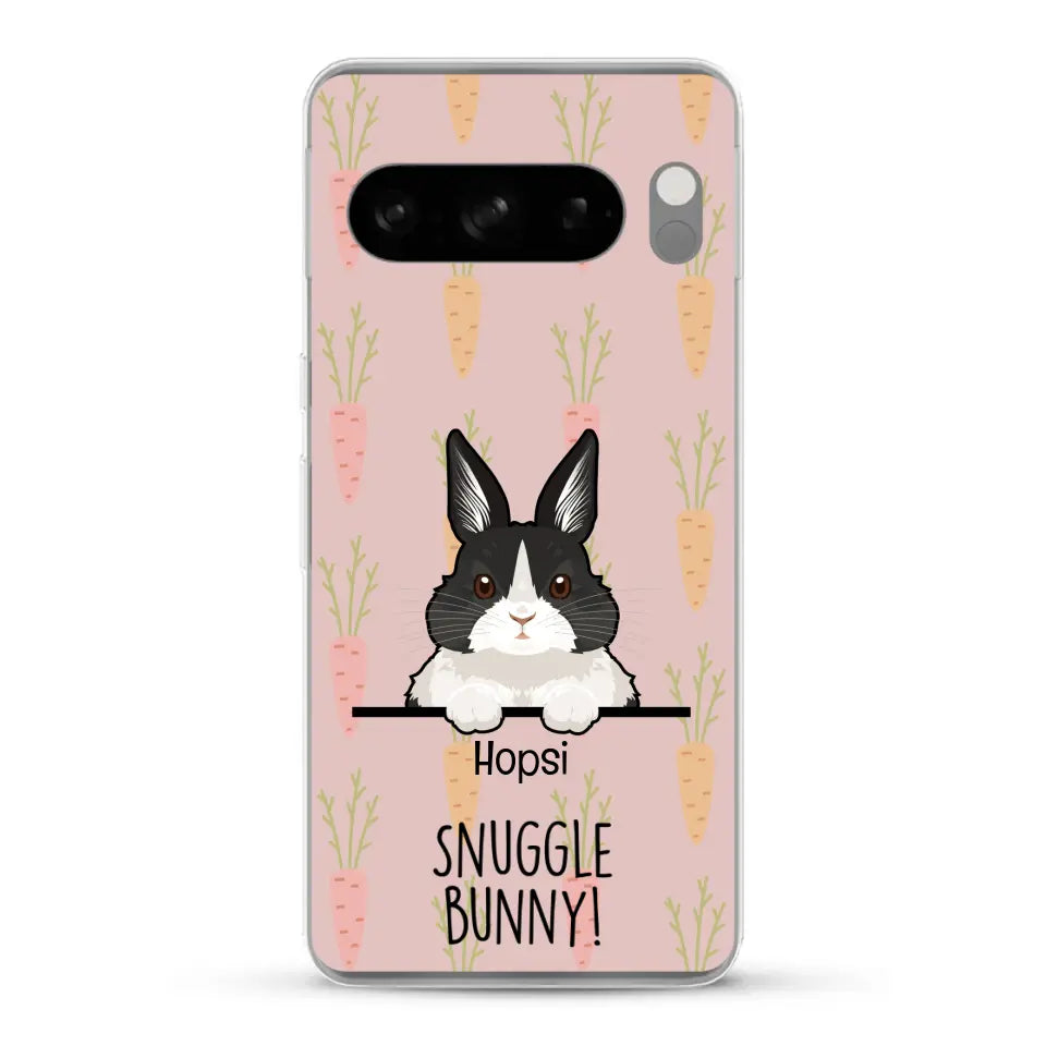 Snuggle bunny - Personalized Phone Case