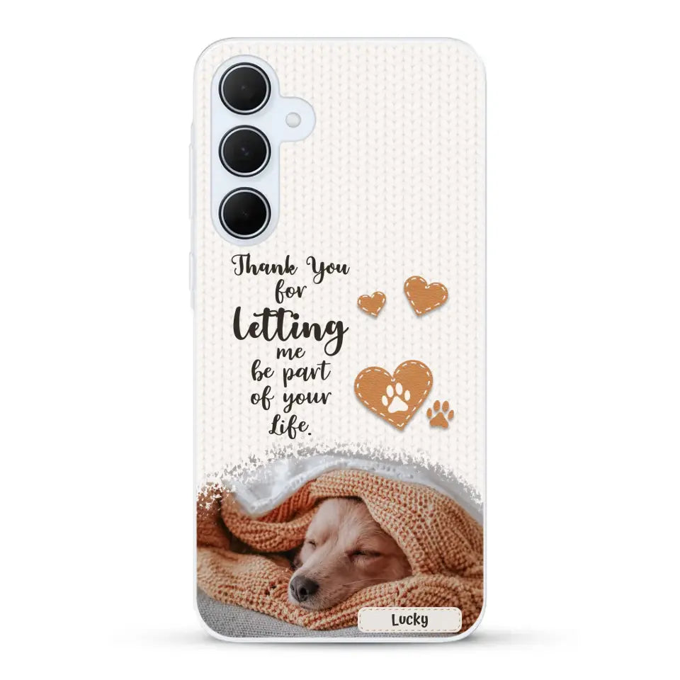 Thank you - Personalized Phone Case