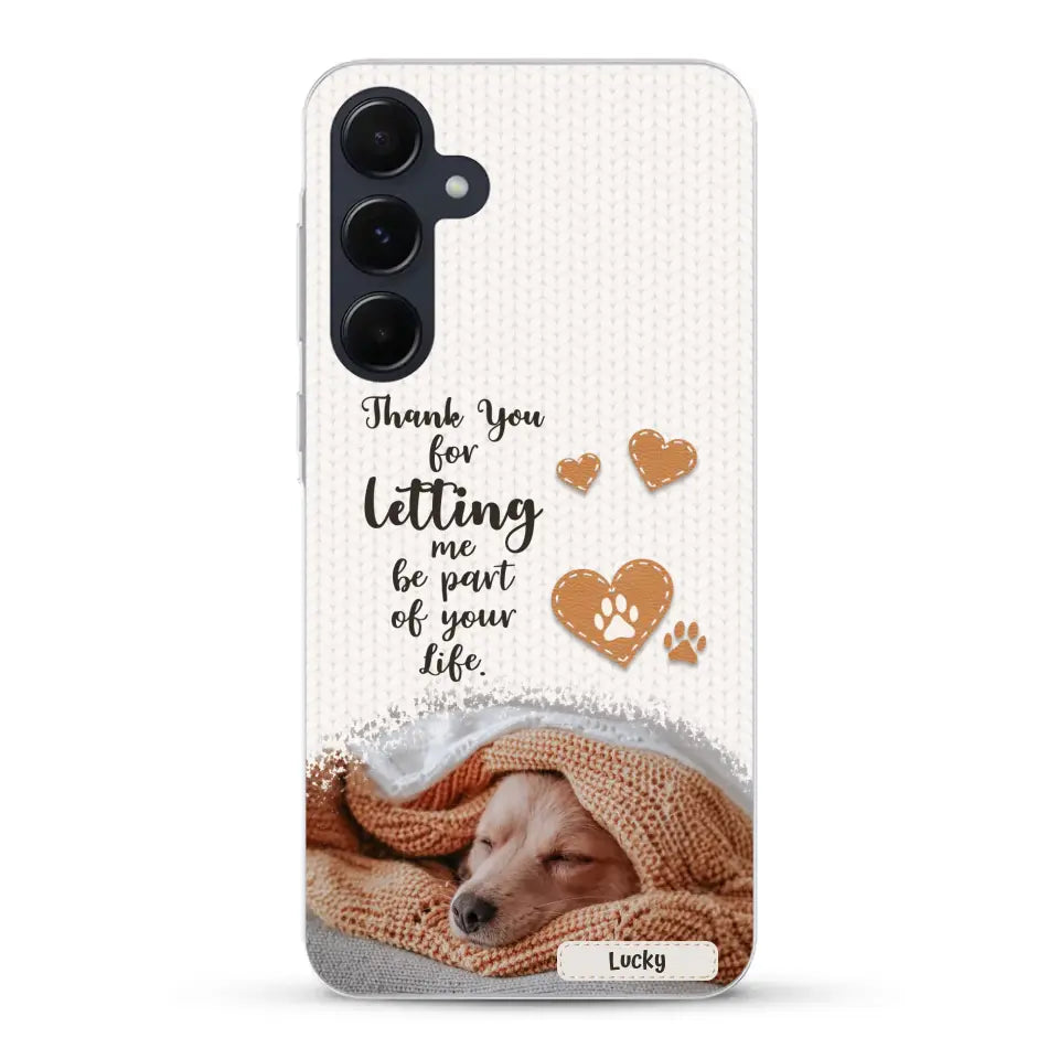 Thank you - Personalized Phone Case