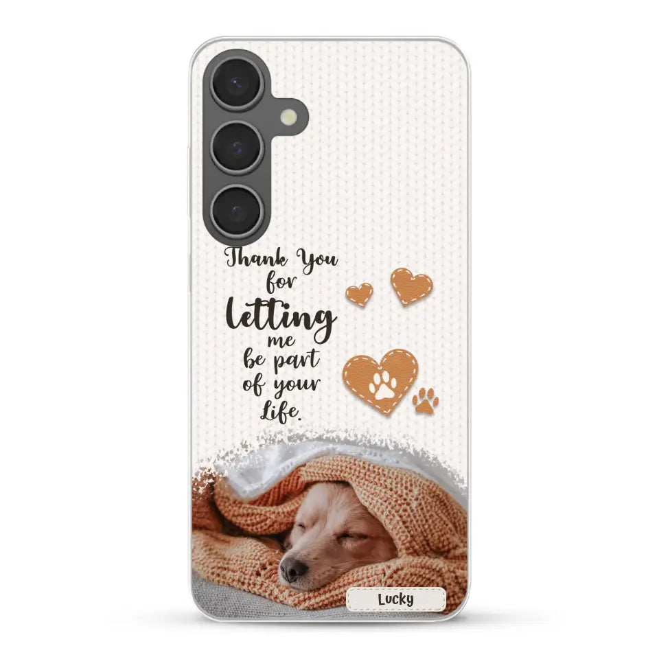 Thank you - Personalized Phone Case