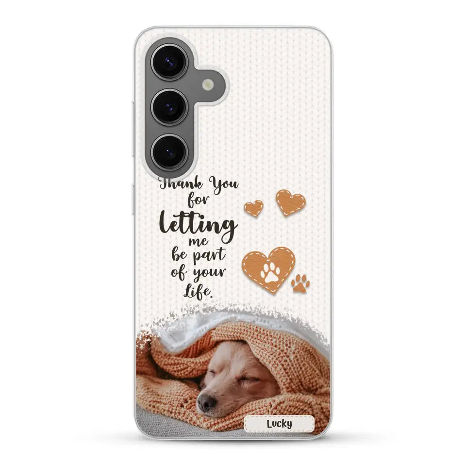 Thank you - Personalized Phone Case