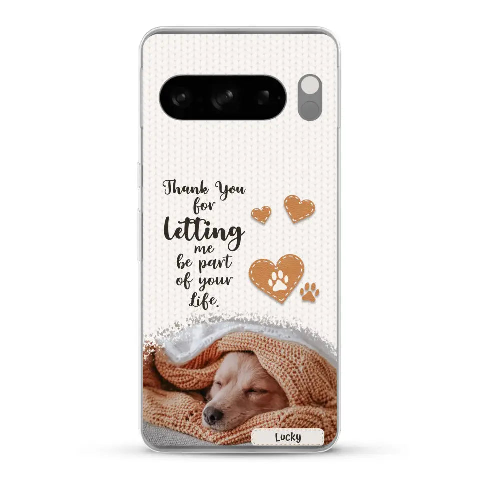 Thank you - Personalized Phone Case