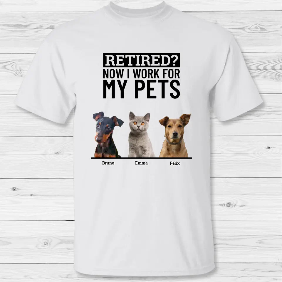 Retired - Personalized T-shirt