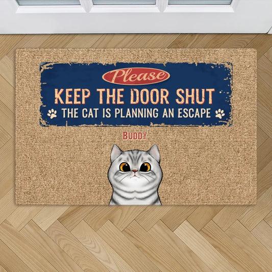 Escape plan - Personalized Doormat