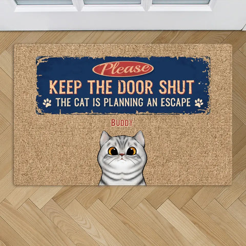 Escape plan - Personalized Doormat - Featured Image