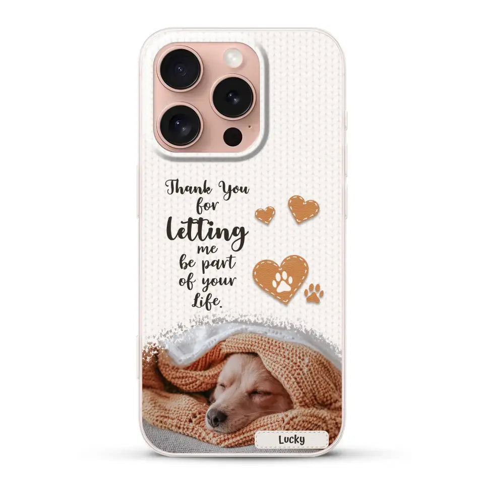 Thank you - Personalized Phone Case