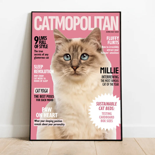 Catmopolitan - Personalized poster