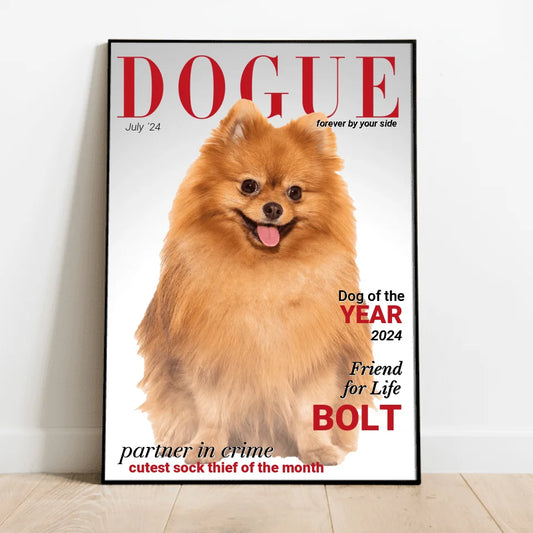 Dogue - Personalized poster