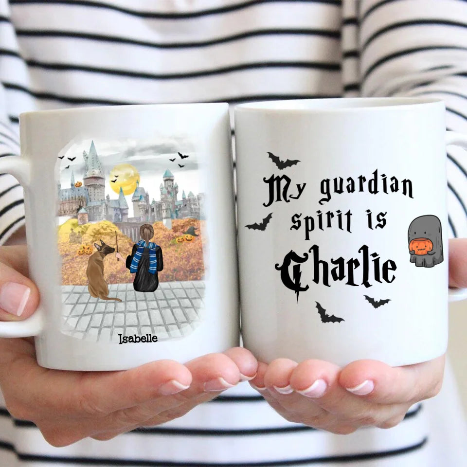 My guardian spirit is - Personalized Mug