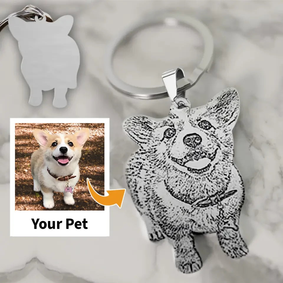 Your pet - Personalized Keychain