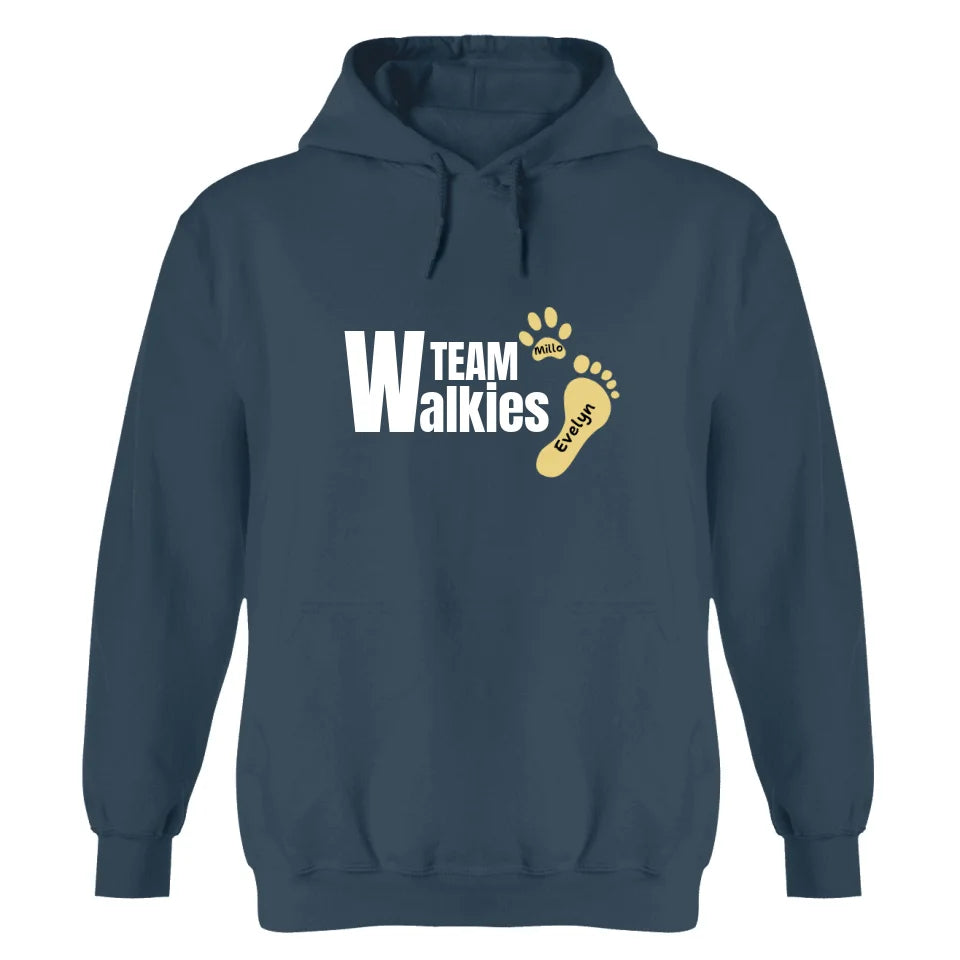 Team walkies - Personalized Hoodie
