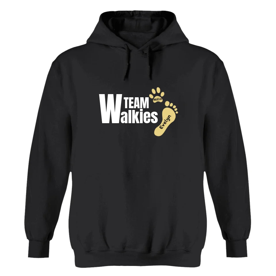 Team walkies - Personalized Hoodie