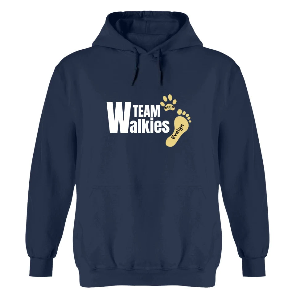 Team walkies - Personalized Hoodie