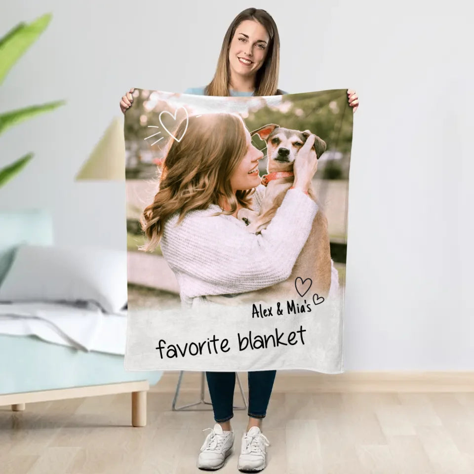 Favorite blanket - Personalized blanket