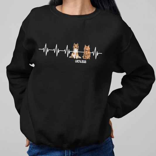 Heartbeat - Personalized sweater